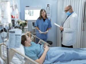 doctor nurse visit