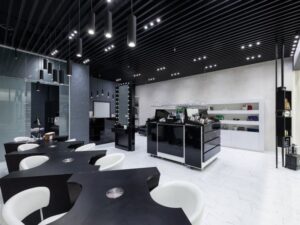 beauty salon interior