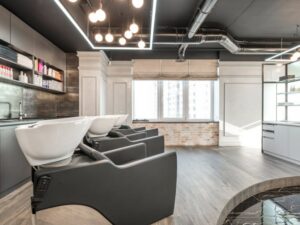 beauty salon interior
