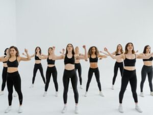 fitness dance class