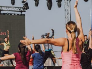 fitness dance class